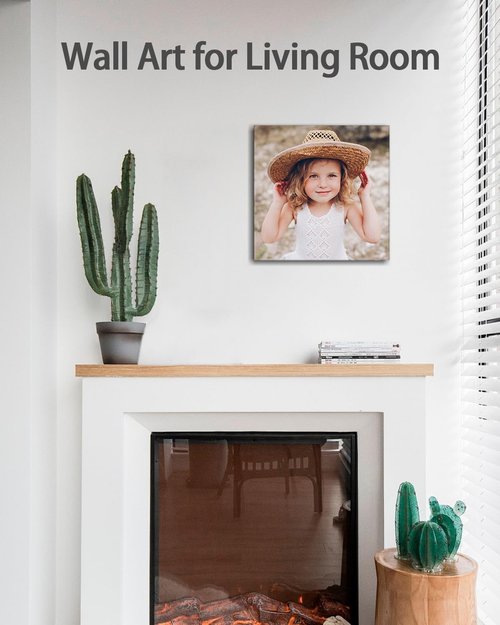AbcCustomize Canvas Prints - Personalized Photo Wall Art for Bedroom & Living Room Decor | Ready to Hang