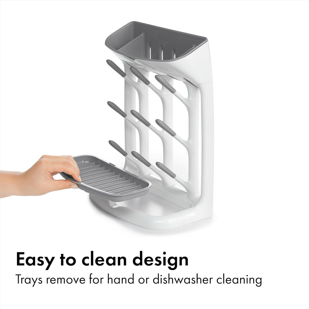OXO Tot Drying Rack - Space-Saving Design for Efficient Bottle and Dish Drying
