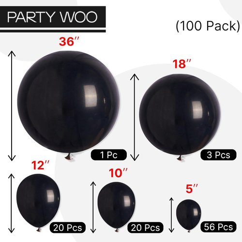 , 18", 12", 10", 5