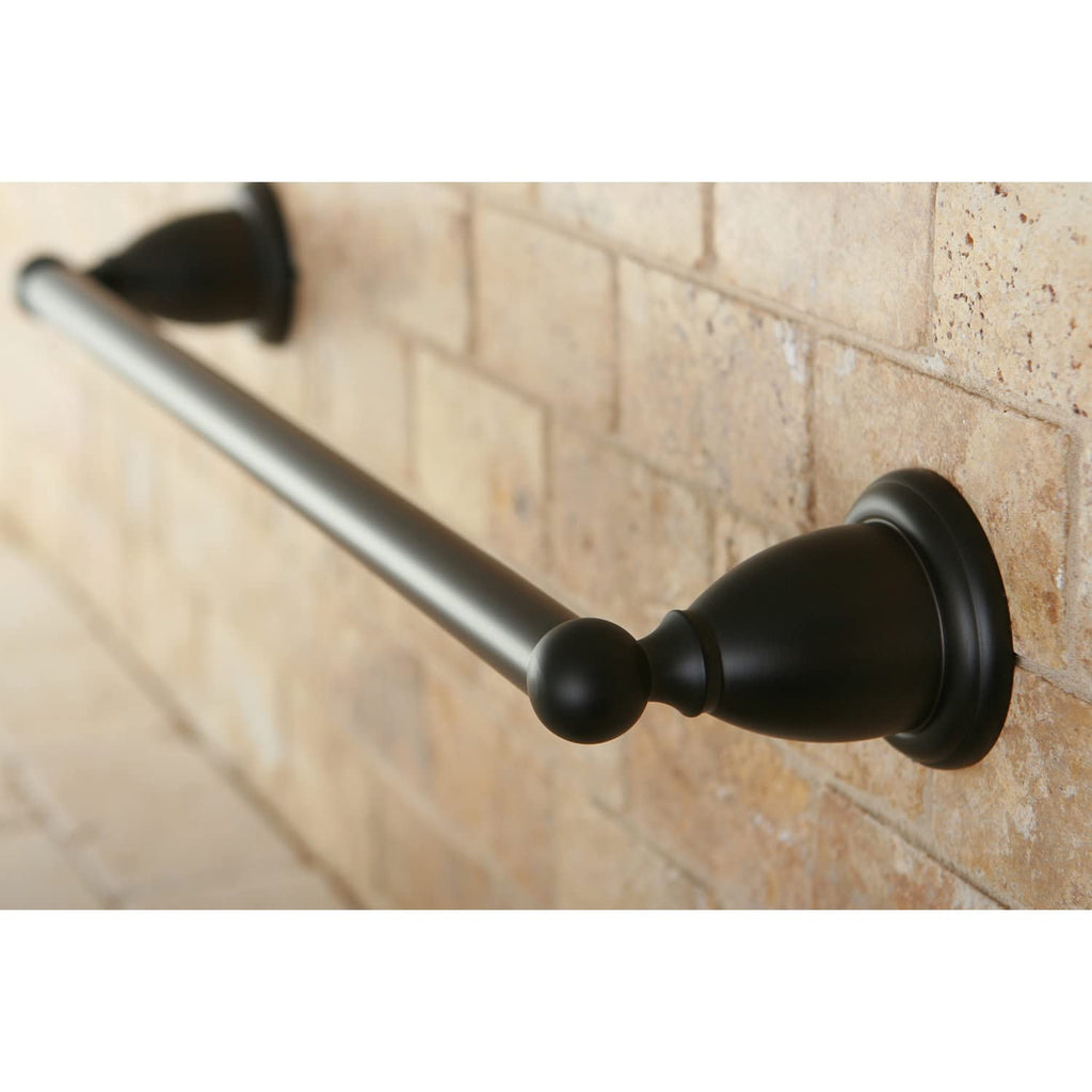 Kingston Brass BA1752PB Heritage 18-Inch Towel-Bar, Polished Brass