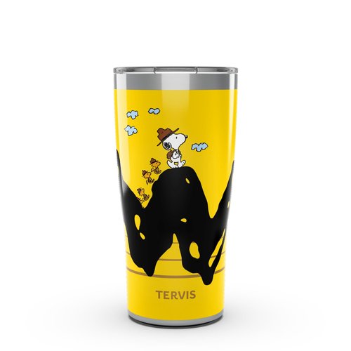 Tervis Traveler Peanuts - Beagle Scouts Zig Zag Triple Insulated Tumbler Travel Cup Keeps Drinks Cold & Hot, 20oz, Stainless Steel