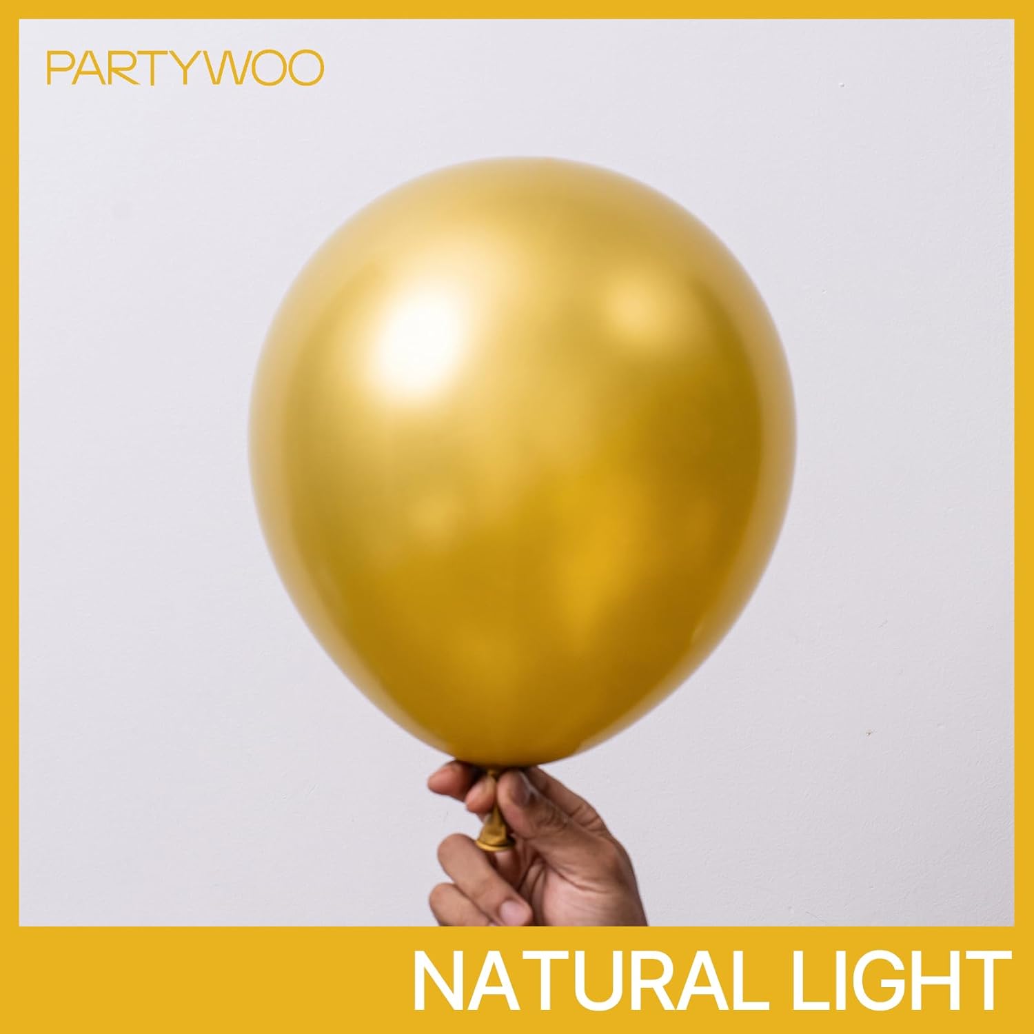 PartyWoo Black and Gold Balloon Arch Kit - 140pcs in Various Sizes for Birthday, Graduation & Events