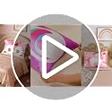 Miss Adola Cartoon Rabbit Silk Pillowcase for Kids - 20x26 Standard Size, Breathable & Soft, Hidden Zipper, Cute Kawaii Design for Teens & Girls
