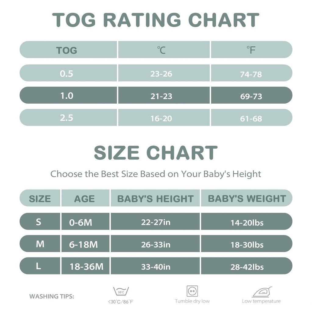 Mosebears Baby Sleep Sack - Unisex Bamboo Rayon with 2-Way Zipper | 2.5 Tog, Blush, 0-6 Months