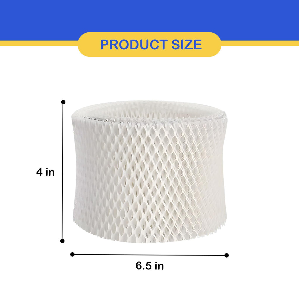 Roninby MDH-0103JB Humidifier Wicking Filter Replacement Compatible With Mainstays MDH-0103JB, Made With Wood Pulp, Paper Filter, 3 Pack