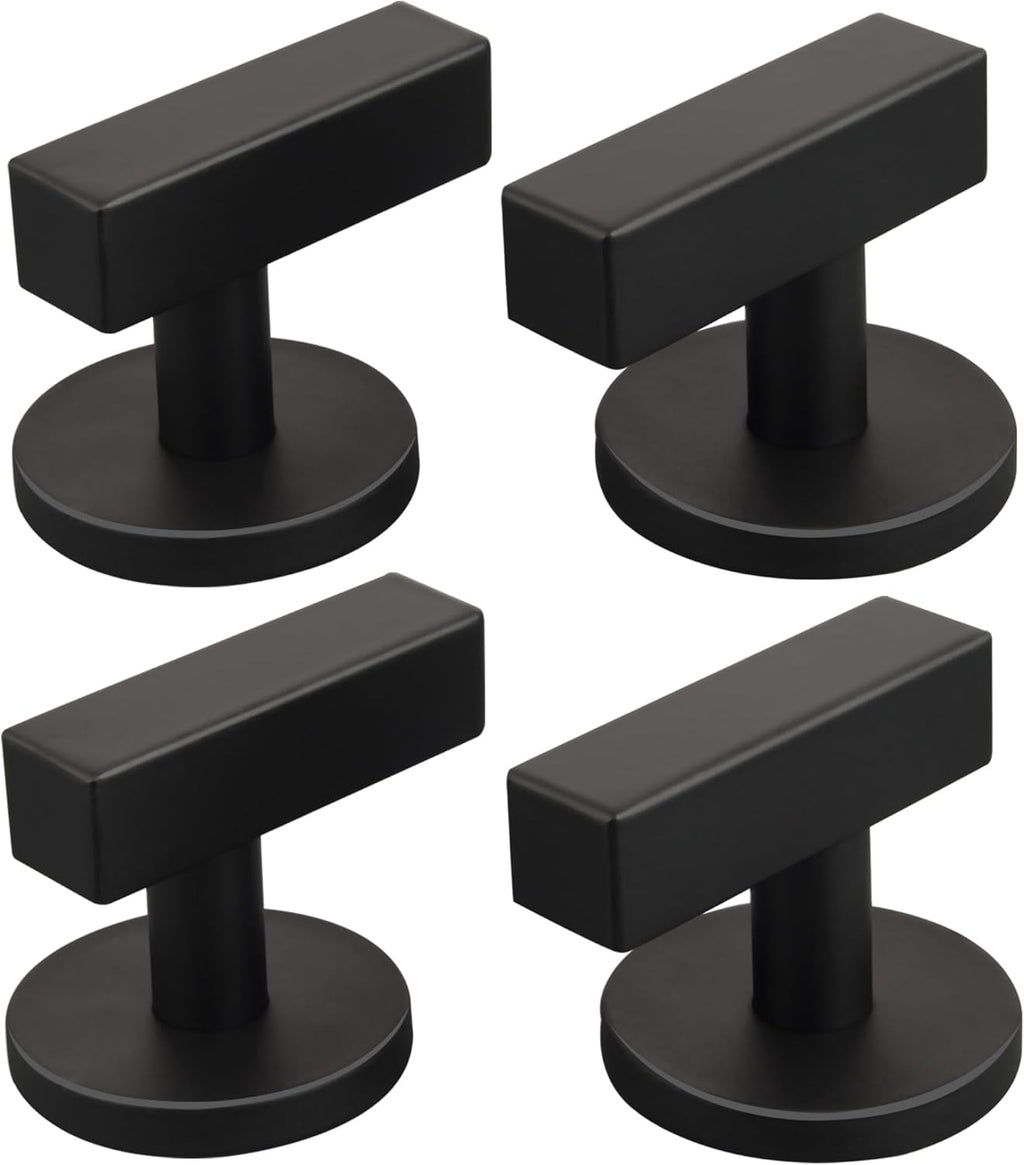 ULIBERMAGNET Heavy-Duty Magnetic Double Hooks - Sturdy Coat Hangers in Brushed Nickel | 2 Pack