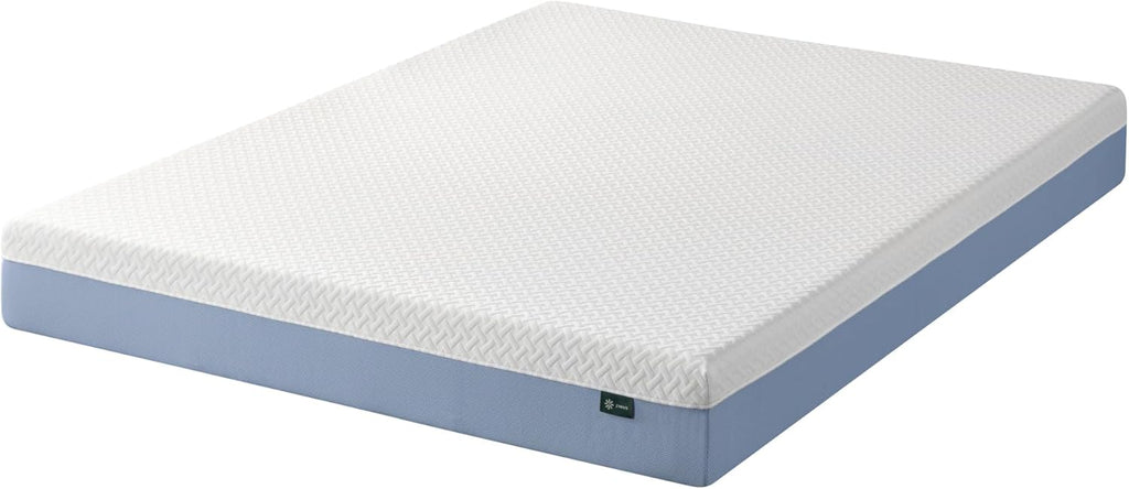 Zinus 8 Inch Queen Memory Foam Mattress - Cooling Comfort, Fiberglass-Free, Medium Feel, Safe Materials
