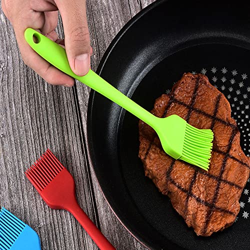 Silicone Basting Brush Set for BBQ & Cooking - 3 PCS Pink