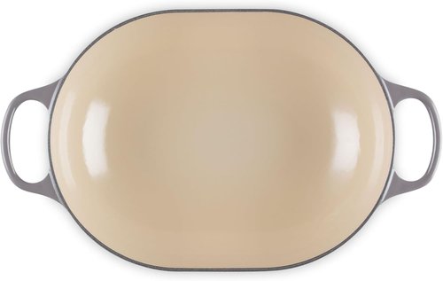 Le Creuset Enameled Cast Iron Casserole - 3.75 Qt. | Signature Oval Design in Oyster