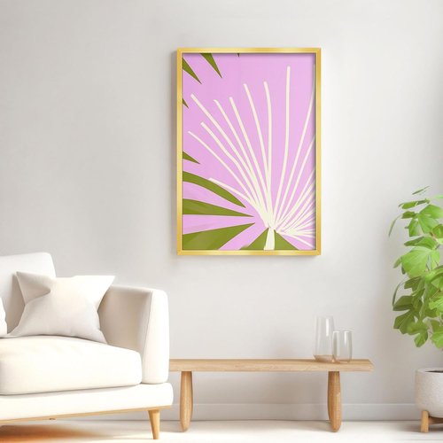 LaVie Home 20x30 Picture Frame - Gold Wall Display Frame with HD Plexiglas | Classic Vertical/Horizontal Design