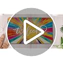 Colorful Sunshine Welcome Doormat - Non-Slip Indoor/Outdoor Rug