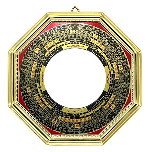 4.6 Inch Feng Shui Bagua Mirror for Protection Against Negative Energy