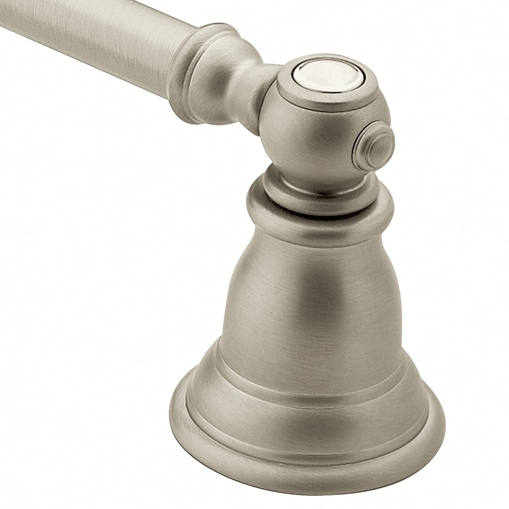 Moen YB5424BN Kingsley Collection 24-Inch Bathroom Single -Towel Bar, Brushed Nickel