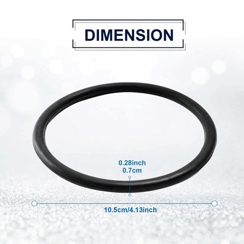 KEEPOW Vacuum Belt, 13 Pack Round Vacuum Belts Replacement Vacuum Parts Compatible with Sanitaire Eureka Vacuum Cleaner, 66100 SC679 C2094 Belt, Part Number 30563B, 30563A