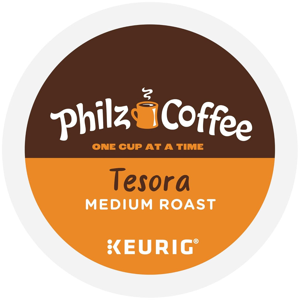 Philz Coffee Tesora K-Cup® Pods - Medium Roast Single Serve Coffee | 20 Count Pack