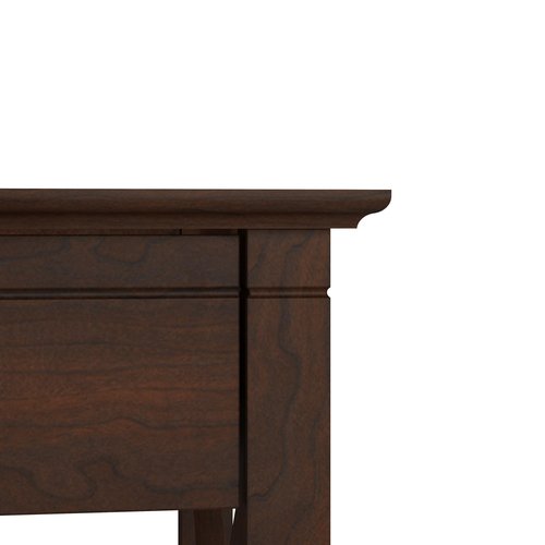 Bush Home End Table with Drawer, Nightstand with Storage, Living Room and Bedroom Furniture, Key West Collection, Bing Cherry