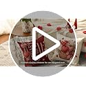 Valentine's Day Throw Pillow Covers 18x18 Inch, Set of 4 Heart Decor