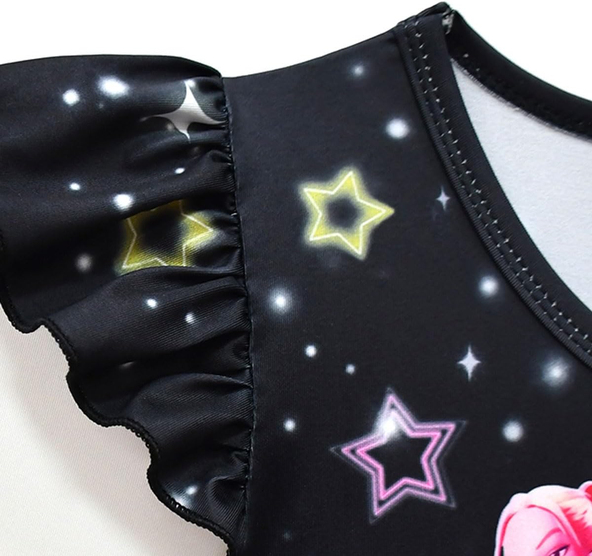 Skiennix Girls Kpop Dress & Hoodie Set - Trendy Outfits for Ages 3-10 Years