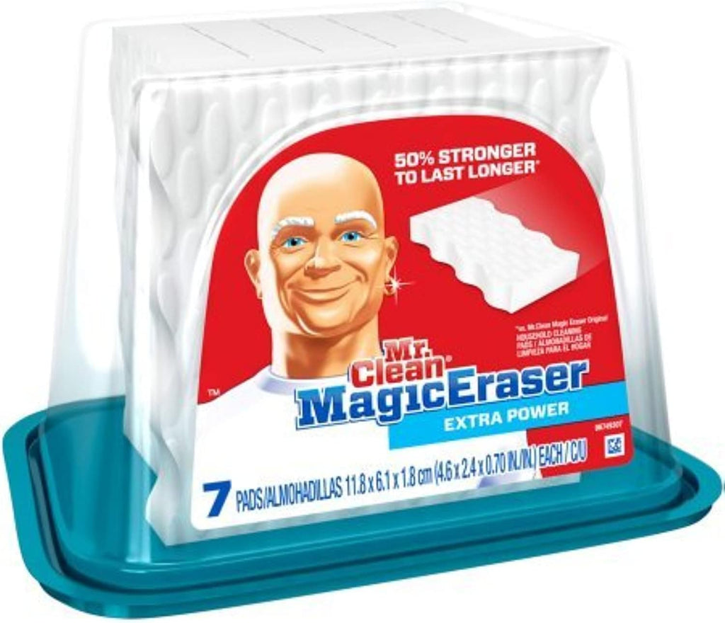 Mr. Clean Magic Eraser Extra Power - 7 Count | Achieve a Spotless Clean Effortlessly
