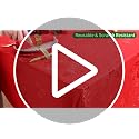 52x70 Inch Waterproof Jacquard Tablecloth for Holiday Dining & Events