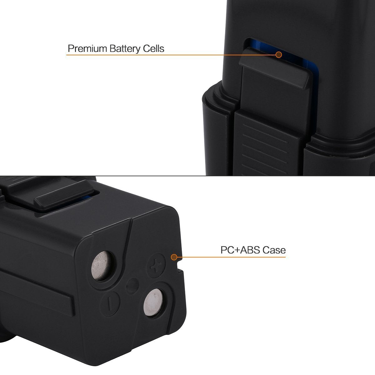 Powerextra 2 Pack 7.2V 2000mAh Ni-MH Replacement Battery Compatible with Ontel Swivel Sweeper G1 & G2