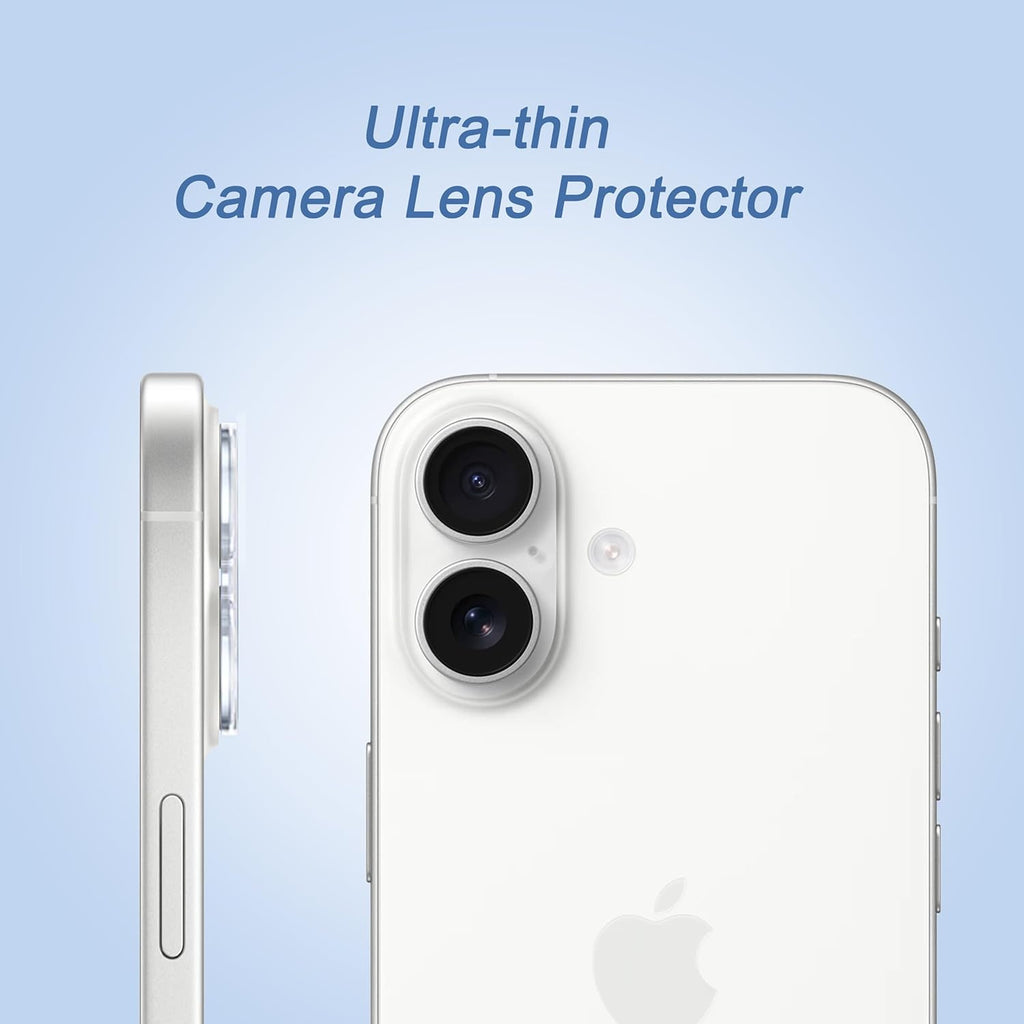 Ailun 3-Pack iPhone 17 Screen Protector - Case Friendly Tempered Glass with Camera Lens Protectors