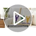 Mardi Gras Crawfish Throw Pillow Cover - 12x20 Inch Polyester Cushion