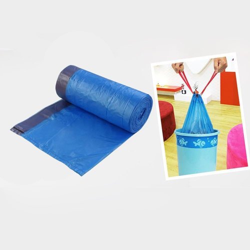 Fiaze 6 Gallon Drawstring Trash Bags - 200 Count | Durable & Convenient Blue Waste Disposal