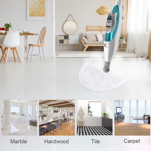 Fushing 3Pcs Steam Mop Pads, Triangle Washable Microfiber Cleaning Steamer Replacement Pads for Shark Steam Pocket Mop S3500 Series S3501 S3550 S3601 S3601D S3801 S3801CO S3901 SE450 S2901