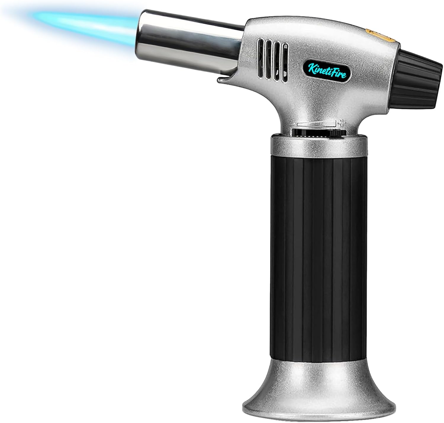 Skiennix Butane Torch Lighter - Refillable Kitchen Torch with Safety Lock & Adjustable Flame
