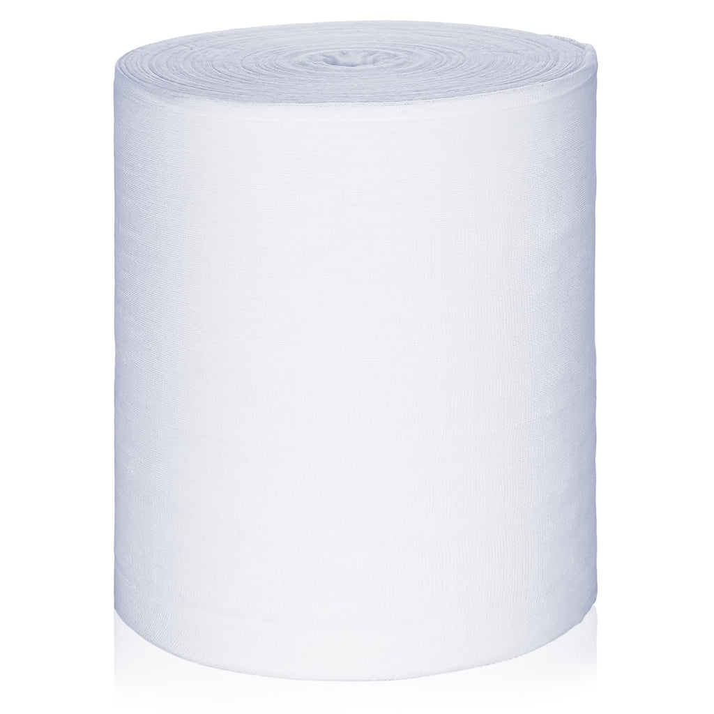 Bememo Bleached Cheesecloth for Straining Extra Large 110 Yard 100% Natural Cotton Grade 50 Cheese Cloth for Wedding Decoration, Polishing, Straining, White (Grade 50,110 x 1 Yard)