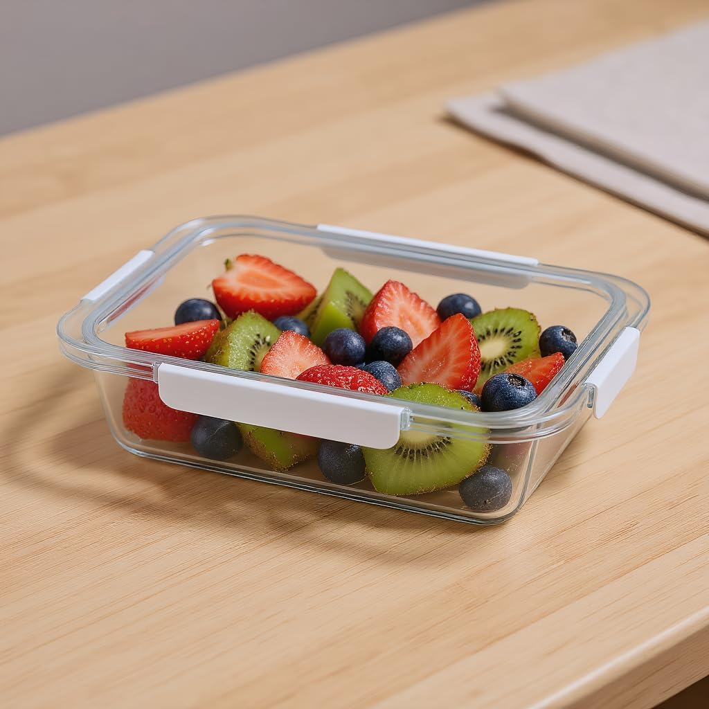 Pyrex 9x13-Inch Deep Glass Bakeware Dish - Airtight Lid for Versatile Baking & Meal Prep