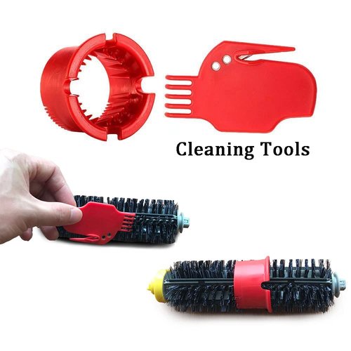 MZY LLC Replacement Parts for iRobot Roomba 600 Series 692 694 690 680 660 665 651 650 614 595 Vacuum Cleaner, Includ Bristle Brush, Flexible Beater Brush, Filter, Side Brush, Screw and Cleaning Tool