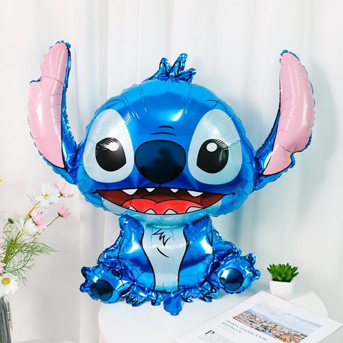 53 Pcs Blue Party Supplies, Birthday Decorations Set Include Banner, Balloons, Hanging Swirls, Cake Toppers, Tablecloth for Cartoon Theme Party