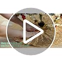 36-Inch Rose Gold Sequin Christmas Tree Skirt with Satin Mesh - Holiday Decor
