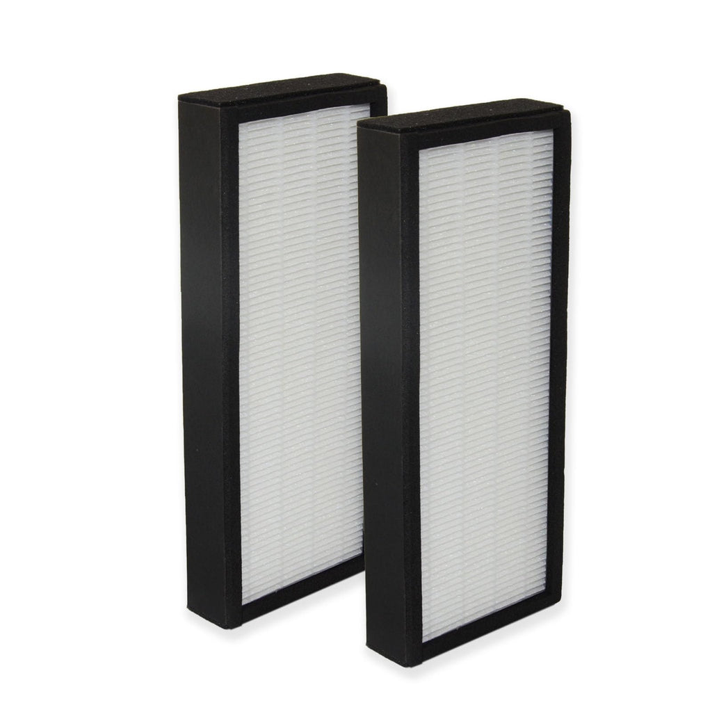 PUREBURG F1702HE Replacement Filter Compatible with Hunter HT1702 10200 Air Purifier, Part F1702HE/2 (30612), 2-Pack H13 HEPA Activated Carbon 2-in-1