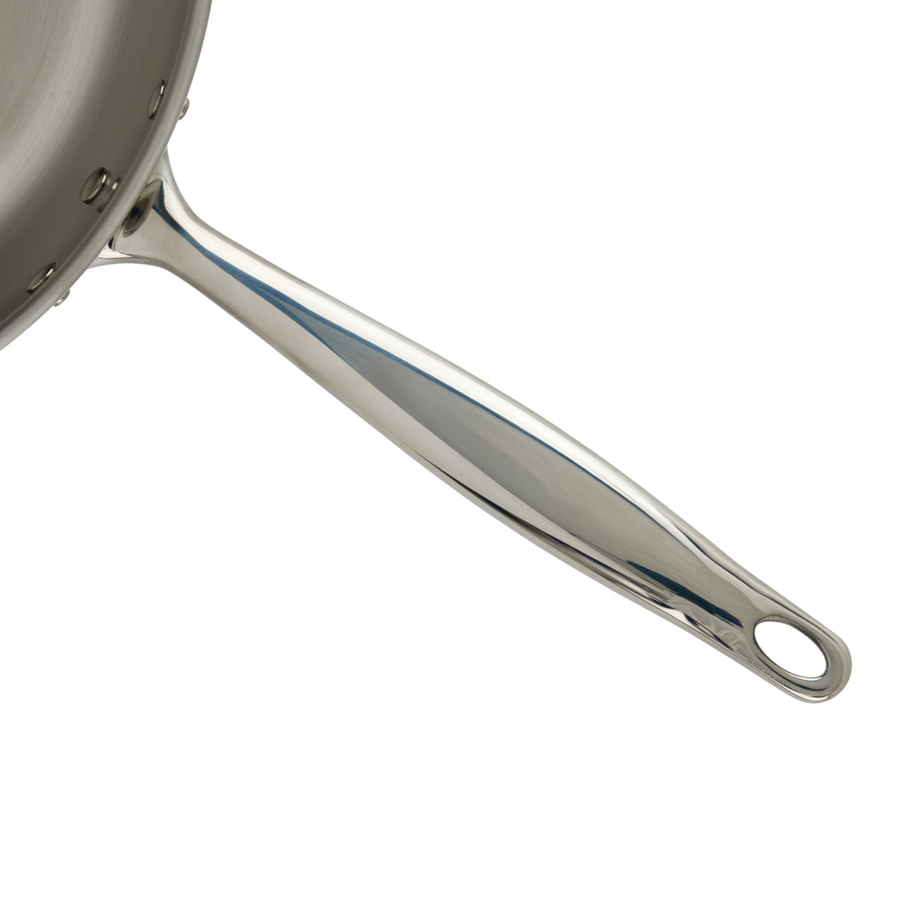 WINCO Tri-Ply Frying Pan, Silver