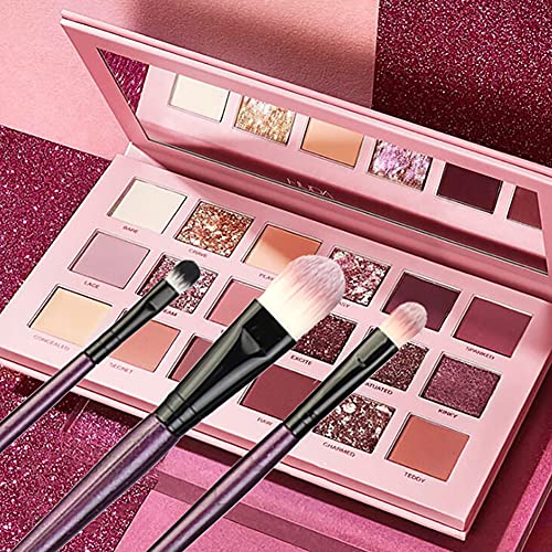 Dancecola 20-Piece Professional Makeup Brush Set - Soft Synthetic Face & Eye Cosmetics Brushes