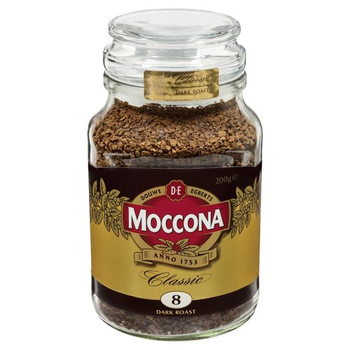 Moccona Freeze Dried Instance Coffee 200g (Classic (Dark Roast))