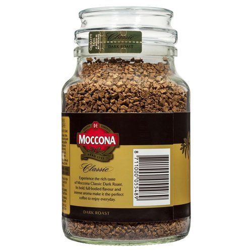 Moccona Freeze Dried Instance Coffee 200g (Classic (Dark Roast))