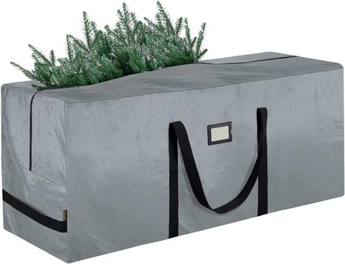 BALEINE Christmas Tree Storage Bag - 7.5 ft with Reinforced Handles & Dual Zippers | IP54 Splash-Proof Outdoor Electrical Box