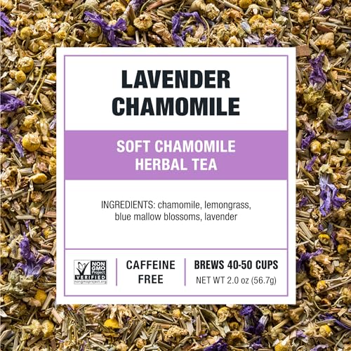Tiesta Tea Lavender Chamomile Herbal Tea - Loose Leaf, 50 Cups