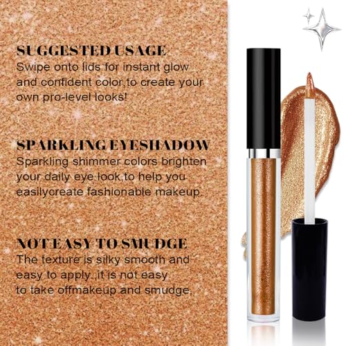 SUAKE Liquid Sparkling Glitter Eyeshadow Stick Shimmer Metallic Eye Shadow