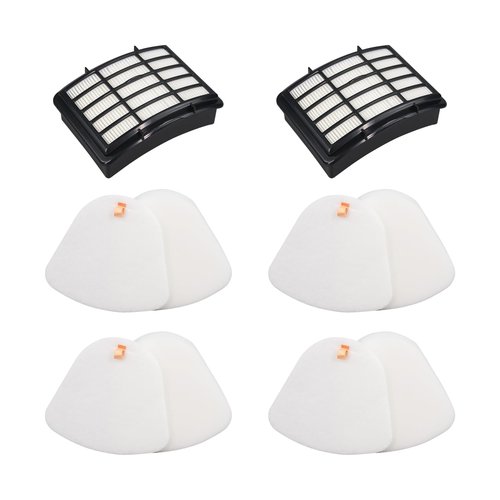 Ymimi Replacement Filter Compatible with Shark NV380 NV380 26 NV380C Navigator Lift-Away Deluxe Upright Vacuum (4 Foam filters, 2 HEPA filters)