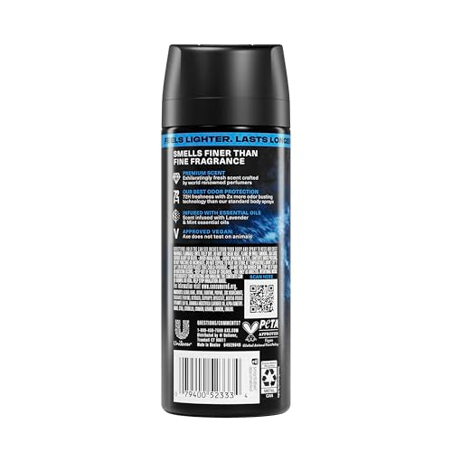 AXE Fine Fragrance Blue Lavender Body Spray 2.9 oz