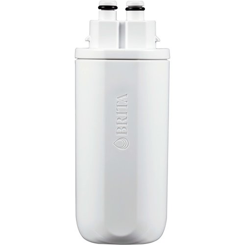 Brita Hub Replacement Water Filter, BPA-Free, Replaces 900 Plastic Water Bottles, Lasts Six Months or 120 Gallons, Includes 1 Filter, Kitchen Essential, White