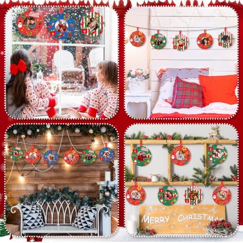 24 Sets Christmas Wooden Photo Frame Ornaments DIY Craft Kit - Astivac Variation of THIS listing: Christmas