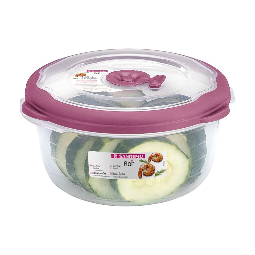 Tribello 3.1 Cup Plastic Bowls Food Storage Container With Lid For Leftovers, Meal Prep, Microwave/Dishwasher Safe, Steam Vent/Air-Tight Lid, For Soup Freezer Storage Set - 25 Oz - 6 Piece Set