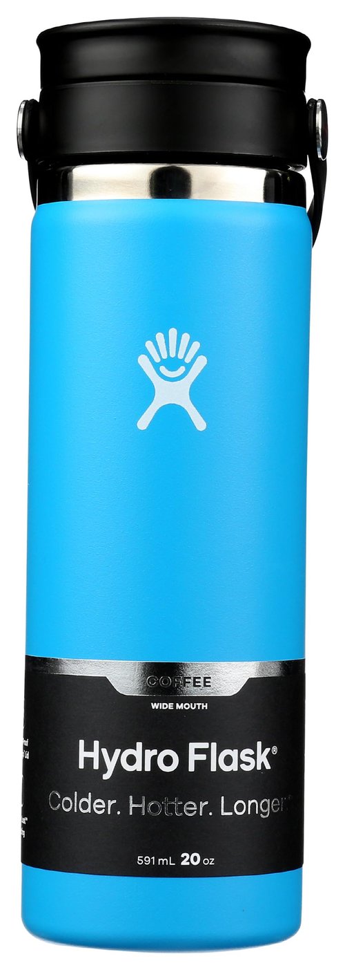 Hydro Flask 20 oz Wide Mouth Bottle with Flex Sip Lid Pacific
