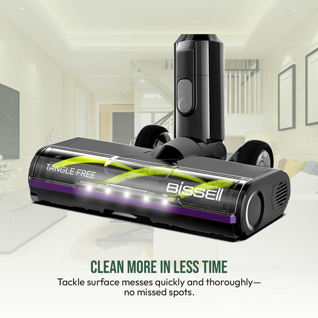 Selgo Replacement Nozzle LED & Brushroll for Bissell Cleanview XR Stick Vacuum Cleaners, Fits Models # 3789U, 3789, 3789X, 3797V, 3797, 3797W